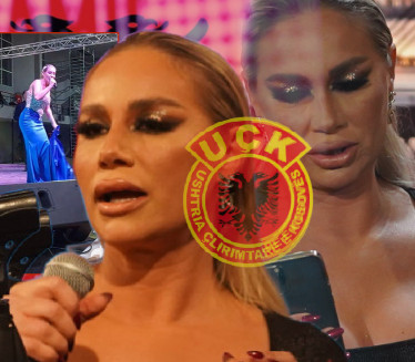 SELMA PROVOCIRA SRBE Pevala OVK pesme na KiM - na albanskom