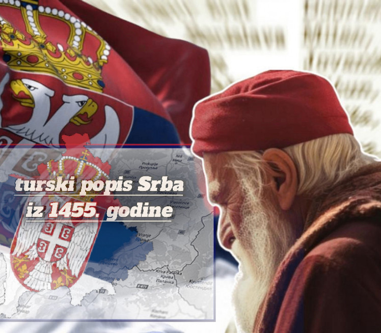 TURSKI POPIS NA KiM IZ 1455 Hiljade SRB kuća, albanskih - 46