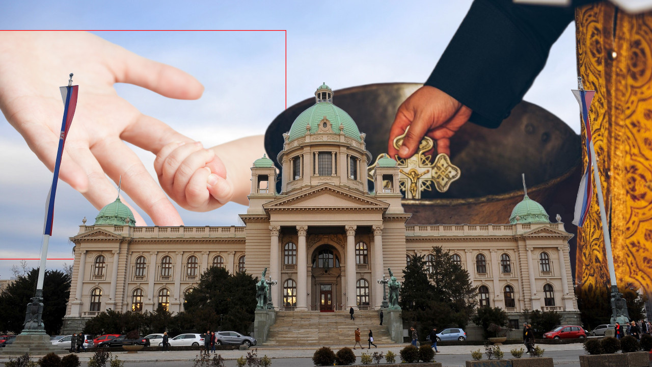 BEBA ROĐENA U SKUPŠTINI Porođaj u suterenu, sveštenik u čudu