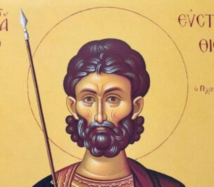 СВЕТИ ЈЕВСТАТИЈЕ Ловци му се моле, ово ваља урадити за срећу