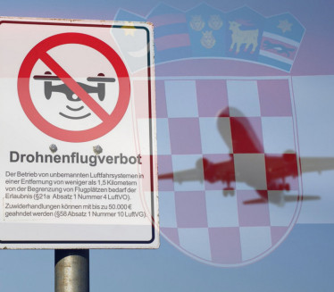 ДРАМА У ФРАНКФУРТУ: Хрват ухапшен - пустио дрон на аеродрому