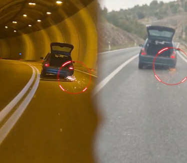 KILOMETRIMA VOZILA BEZ GUMA: Bizarna scena u Hrvatskoj