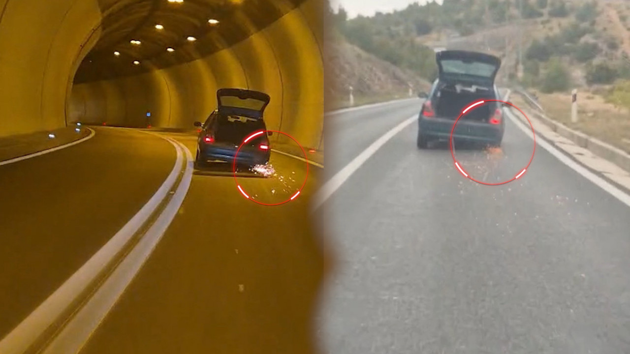 KILOMETRIMA VOZILA BEZ GUMA: Bizarna scena u Hrvatskoj