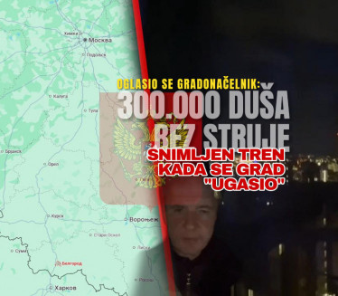 SNIMLJENO KAKO SE GRAD "GASI" Kolaps u RUS-300.000 bez struje