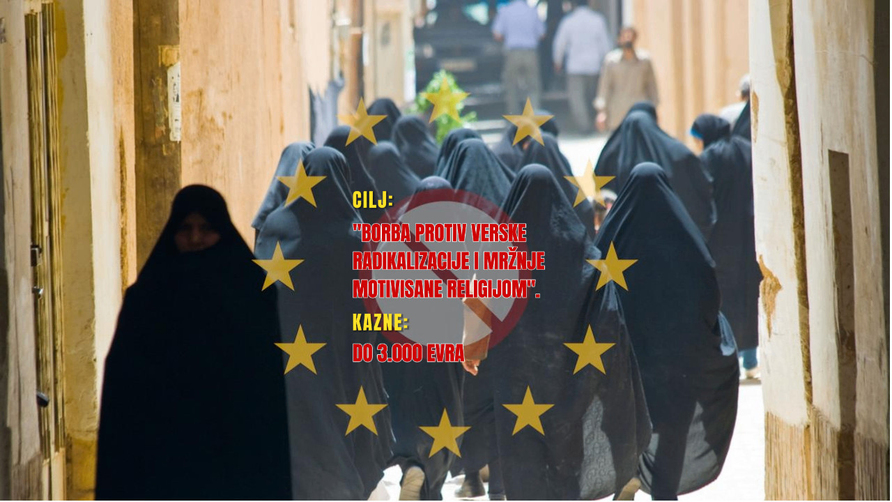 Jedna od najvećih EU zemalja ZABRANJUJE burke u javnosti