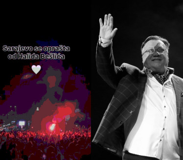 ПОТРЕСНО НА СКЕНДЕРИЈИ: Хиљаде Сарајлија плаче за Халидом