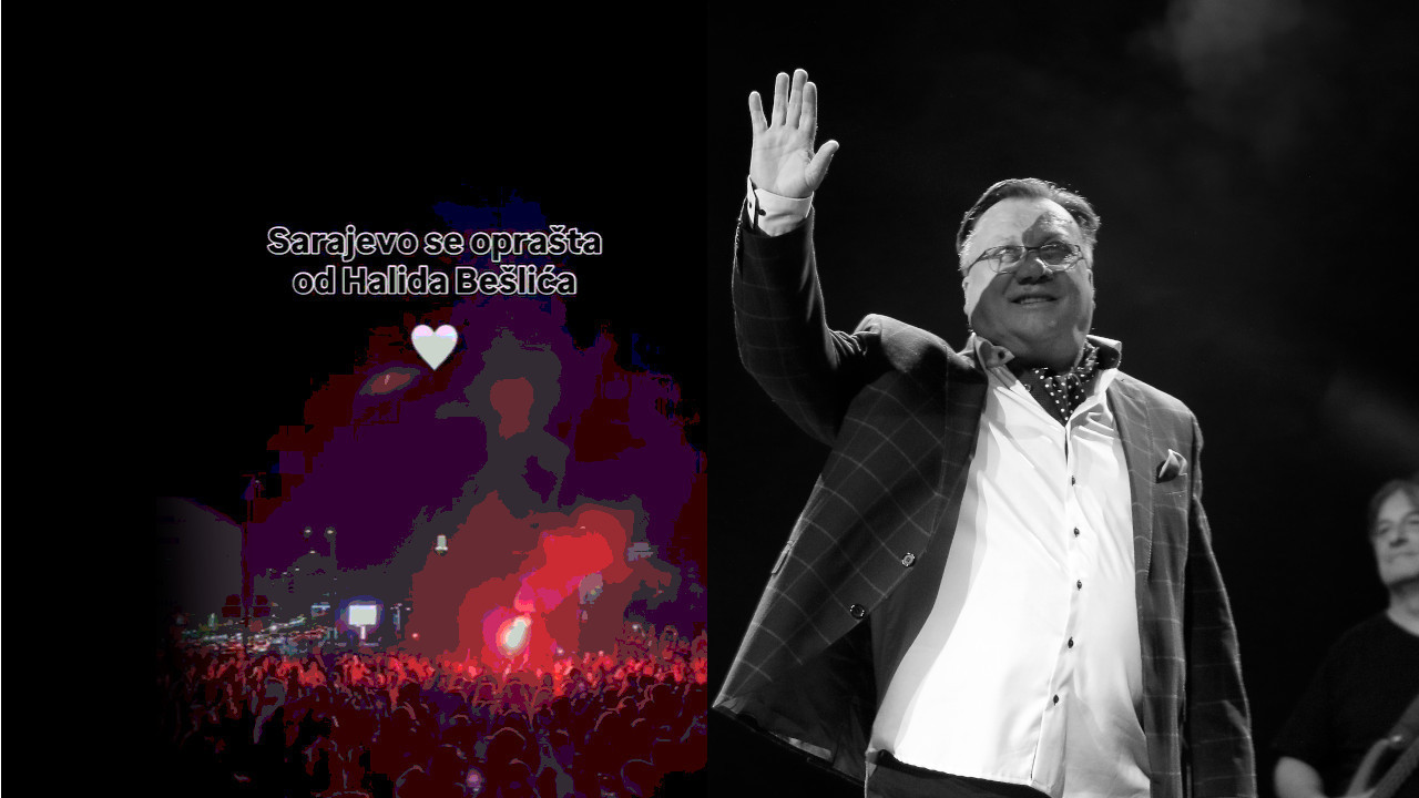 ПОТРЕСНО НА СКЕНДЕРИЈИ: Хиљаде Сарајлија плаче за Халидом