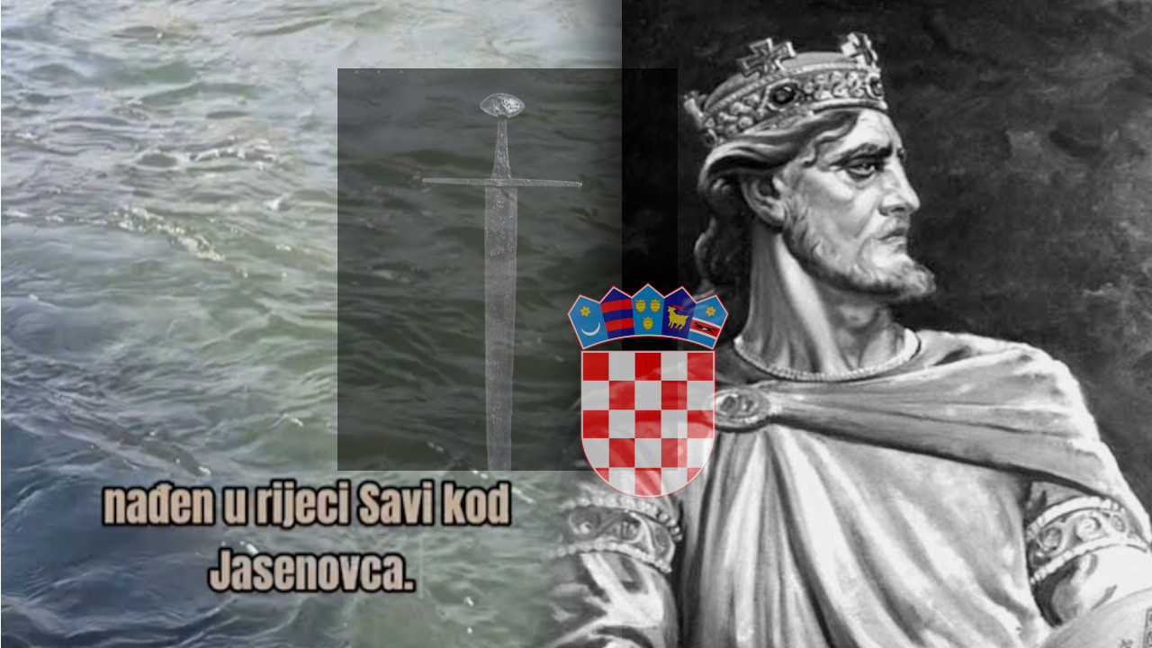 OTKRIĆE KOD JASENOVCA: Mač iz doba kralja Zvonimira - u Savi