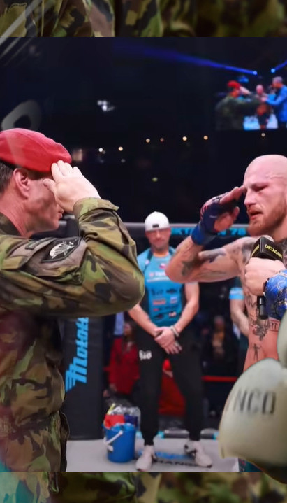 CRVENA BERETKA I TROBOJKA Specijalac bije, komandant u ringu