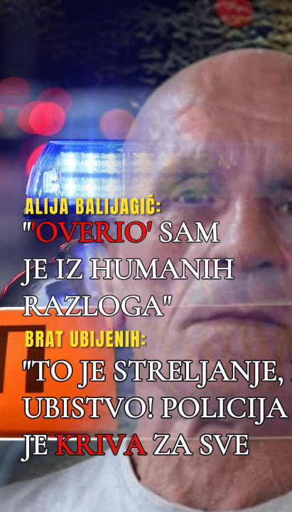 "'ОВЕРИО' САМ ЈЕ ИЗ ХУМАНИХ РАЗЛОГА" Срамне речи Балијагића