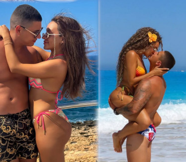 UDALA SE ZVEZDA GRANDA Venčanica sa biserima, na glavi kruna