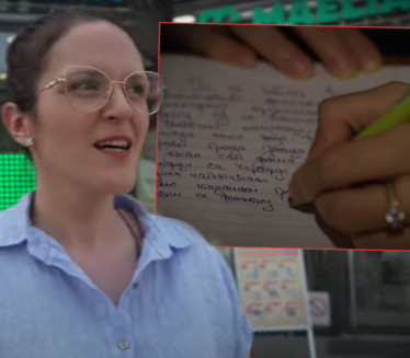 UŽIČANKA - SVETSKI FENOMEN: Piše i čita unazad