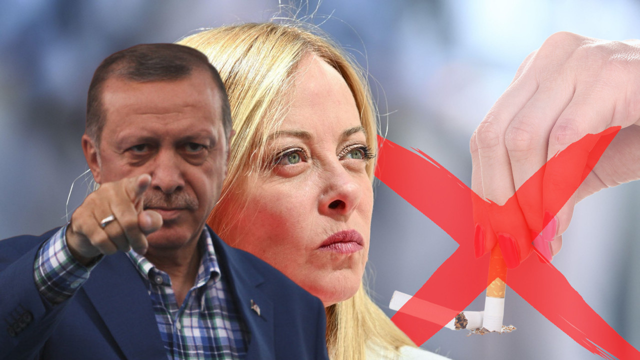 "NE ŽELIM DA UBIJEM" Erdogan terao Meloni da ostavi pušenje