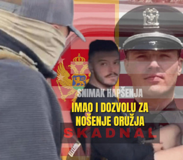 BIO POLICAJAC, A IMIGRANT: Snimak hapšenja Crnogorca u SAD