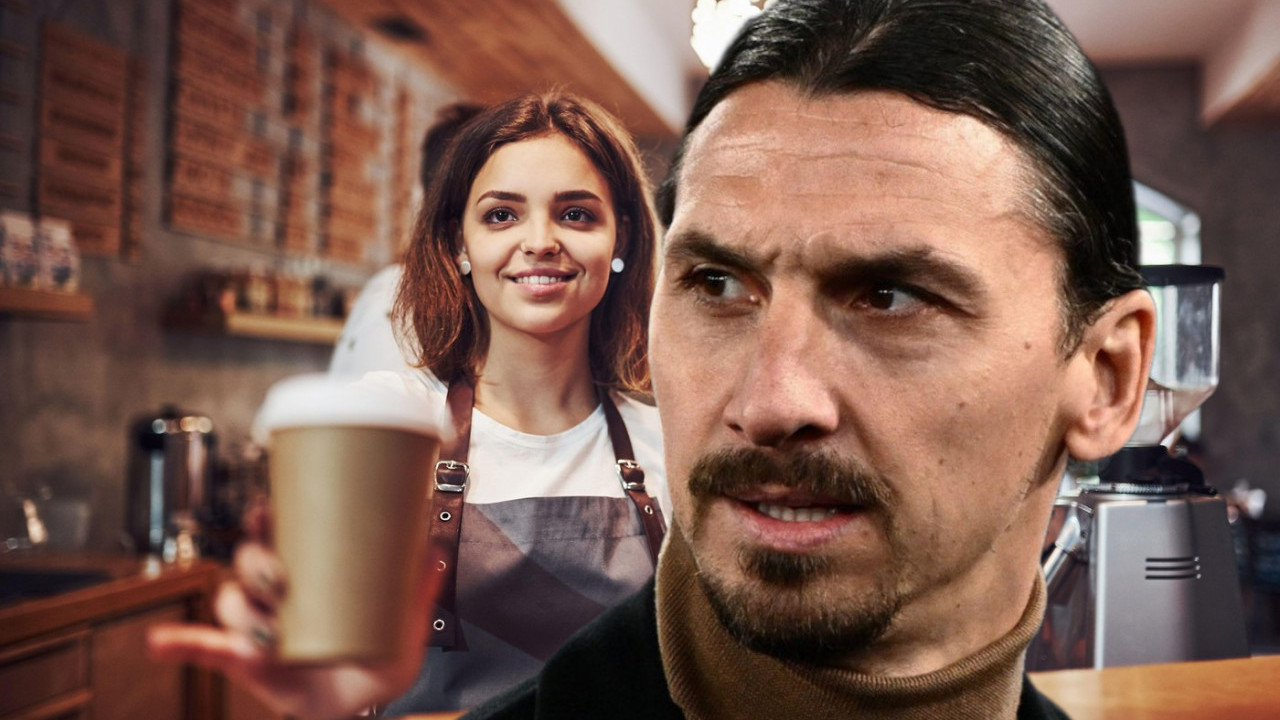 Златан запросио конобарицу, чим је рекла "Да", он - РАСКИНУО