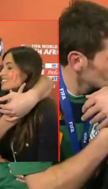 Fudbaler u uživo prenosu POLJUBIO sportsku novinarku (VIDEO)