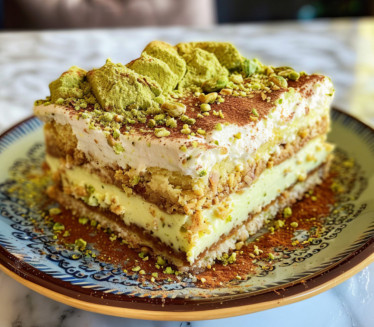 TIRAMISU SA PISTAĆIMA: Recept koji osvaja srca