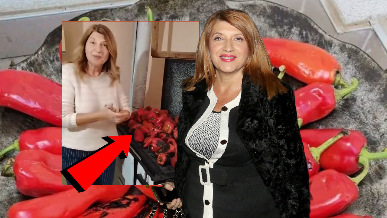 PEČENE PAPRIKE: Ručak Biljane Jevtić od samo 3 sastojka