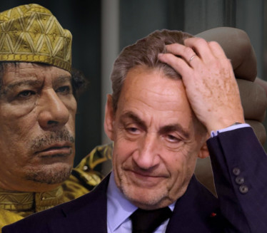 SKUPO GA KOŠTAO GADAFI: Sarkozi uz Marseljezu do zatvora