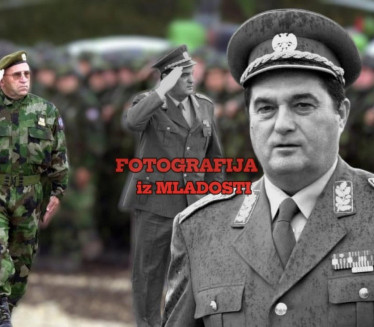 NAOČIT MUŠKARAC U UNIFORMI: Slika Pavkovića iz mladosti