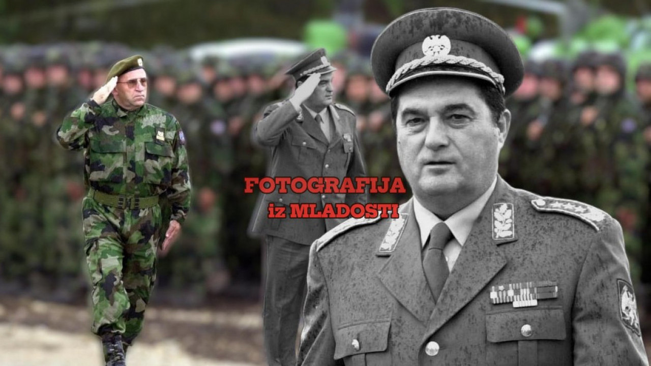 NAOČIT MUŠKARAC U UNIFORMI: Slika Pavkovića iz mladosti