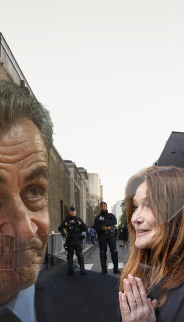 IZA REŠETAKA DVADESETAK DANA: Sarkozi slobodu slavio s ženom