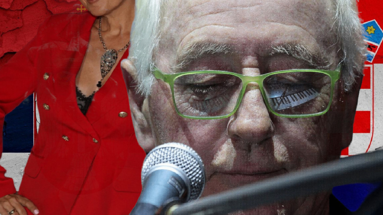 НЕ МОГУ ДА ТЕ ГЛЕДАМ Са њом није хтео на бину јер је Српкиња