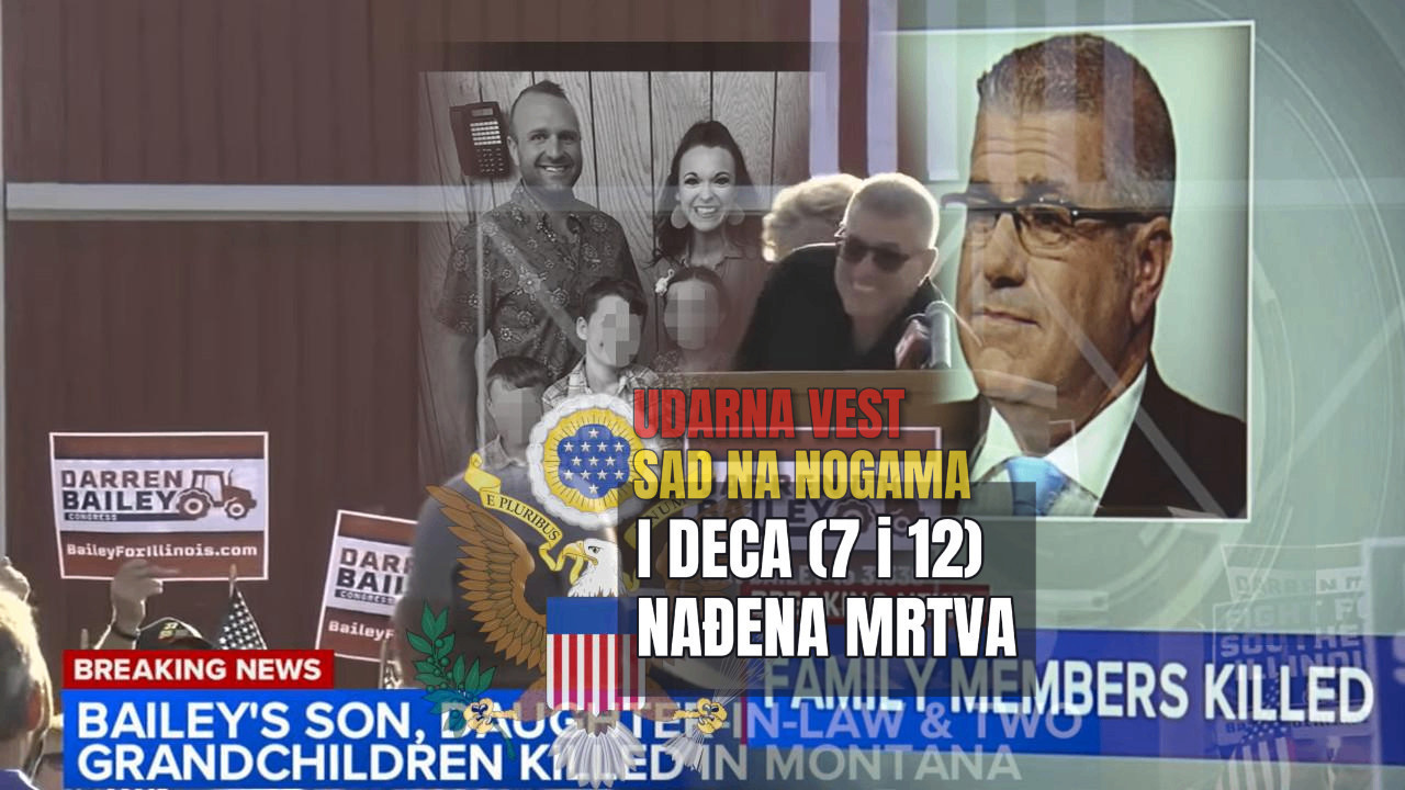 SAD NA NOGAMA Četvoro mrtvih - unuci, sin i snaja političara