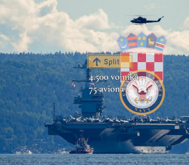Zašto je SAD najveći ratni brod na svetu stigao u Split?