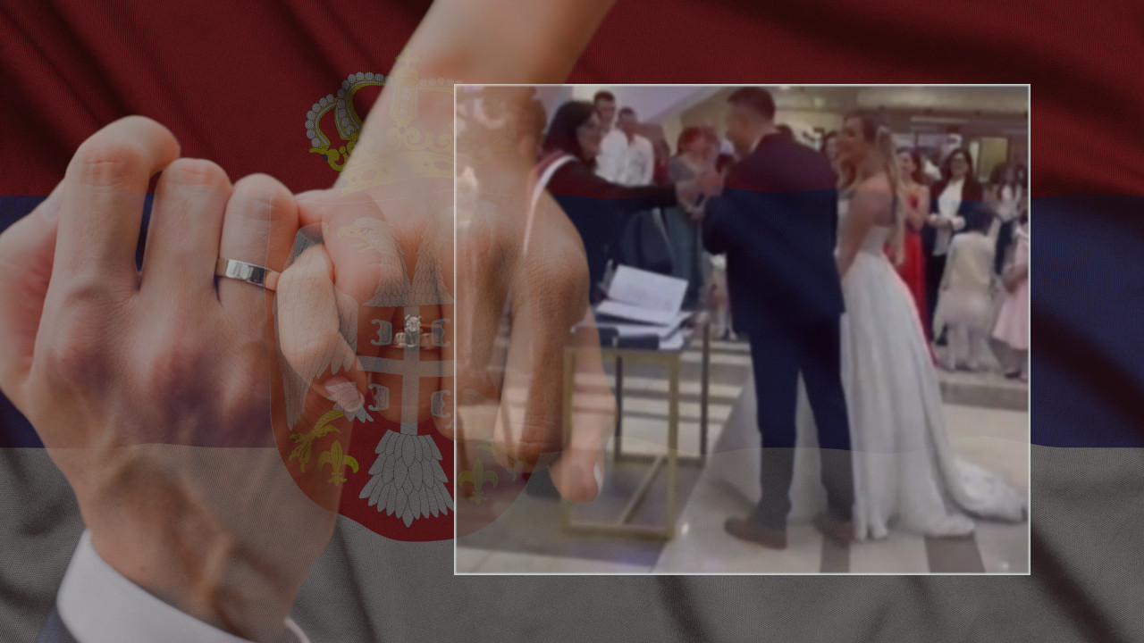 МАМА АМИНОВАЛА: Снимак са српске свадбе постао прави хит