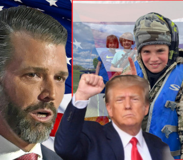 ЗА ОСУДУ! Слике Трамповог унука "Болесно, нема ни 13 година"