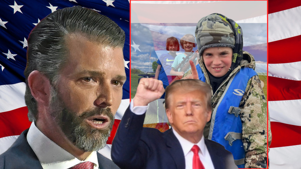 ZA OSUDU! Slike Trampovog unuka "Bolesno, nema ni 13 godina"