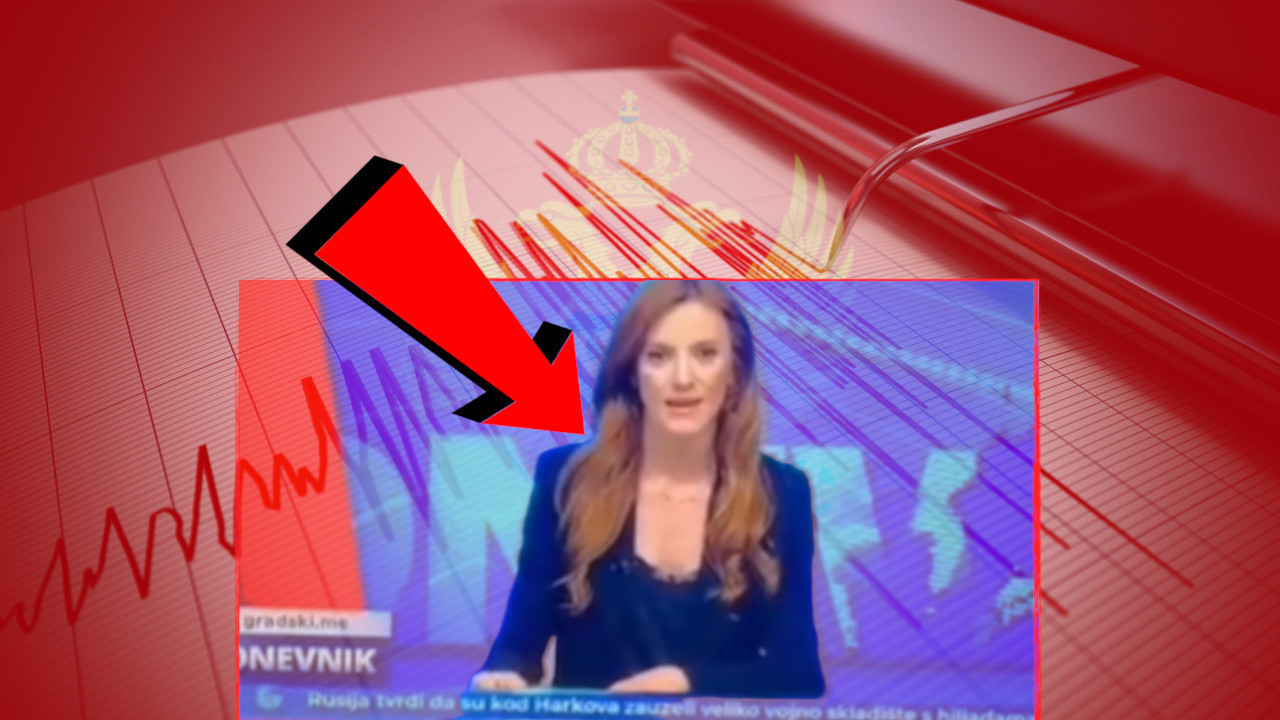 ЗЕМЉОТРЕС УСРЕД ДНЕВНИКА: Водитељка у страху: "Опа!" (ВИДЕО)