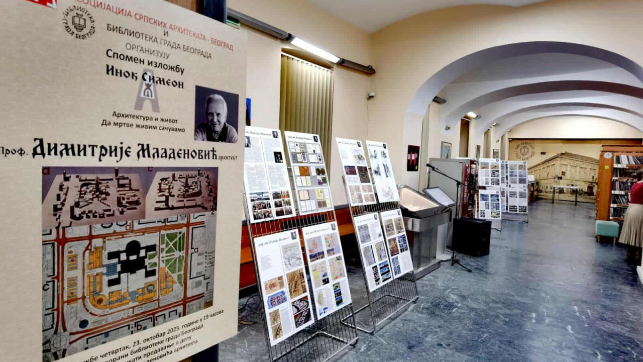 ДА МРТВЕ ЖИВИМ САЧУВАМО Дело архитекте Димитрија Младеновића