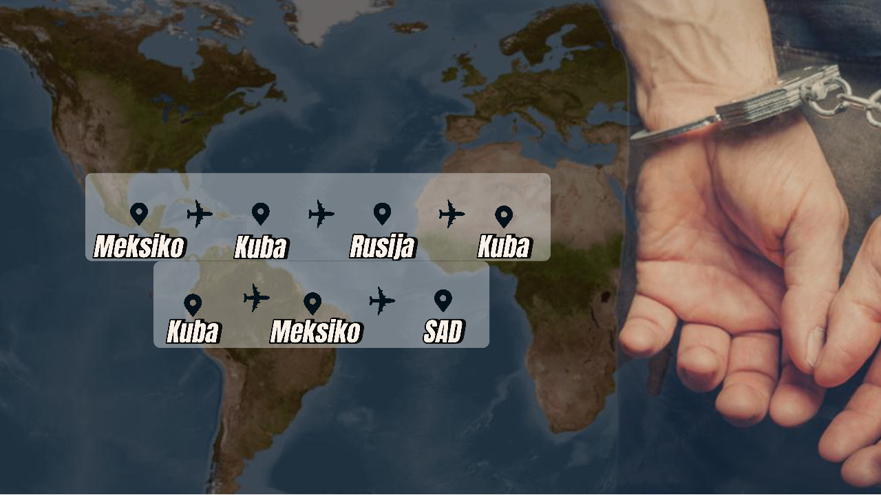 FILMSKA POTERA ZA NARKOBOSOM Konačno pao, biće isporučen SAD