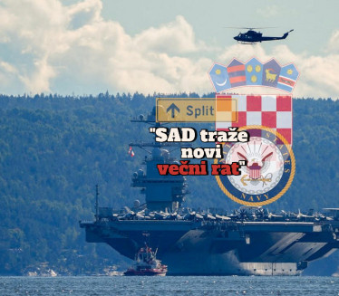 IDE U RAT: Evo što je SAD najveći ratni brod sveta u Splitu