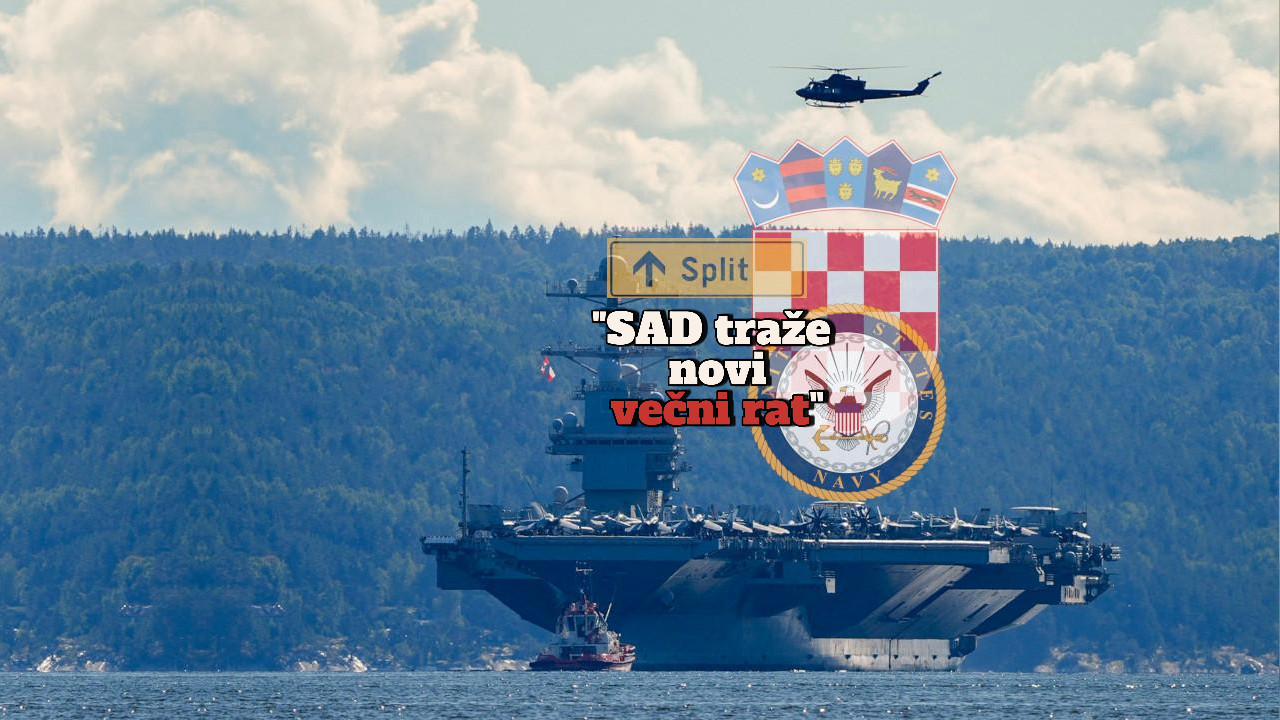 PENTAGON POTVRDIO Gde je najveći ratni brod poslat iz Splita
