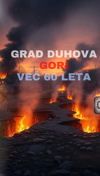 Мистериозни град духова У ПЛАМЕНУ већ 60 лета-гореће још 100