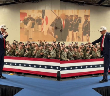 BAŠ MU PRIJA AZIJA: Tramp prekršio protokol, pa opet đuskao