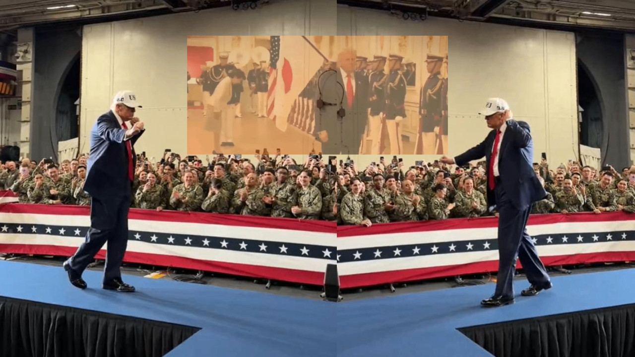 БАШ МУ ПРИЈА АЗИЈА: Трамп прекршио протокол, па опет ђускао