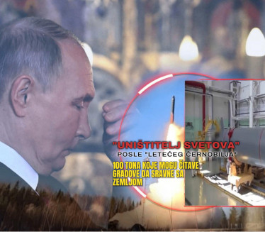 ВИДИТЕ СНИМАК: Путин тестирао страшног "УНИШТИТЕЉА СВЕТОВА"