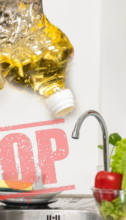 ОПРЕЗ: Зашто уље никада не треба просипати у судоперу?