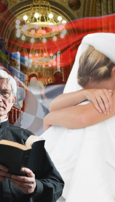 СКАНДАЛ У ХР "Кршиш Библију! Отац те неће водити пред олтар"