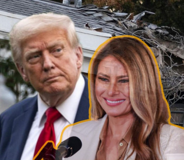 DOK TRAMP RUŠI Vidite šta je Melanija napravila od Bele kuće