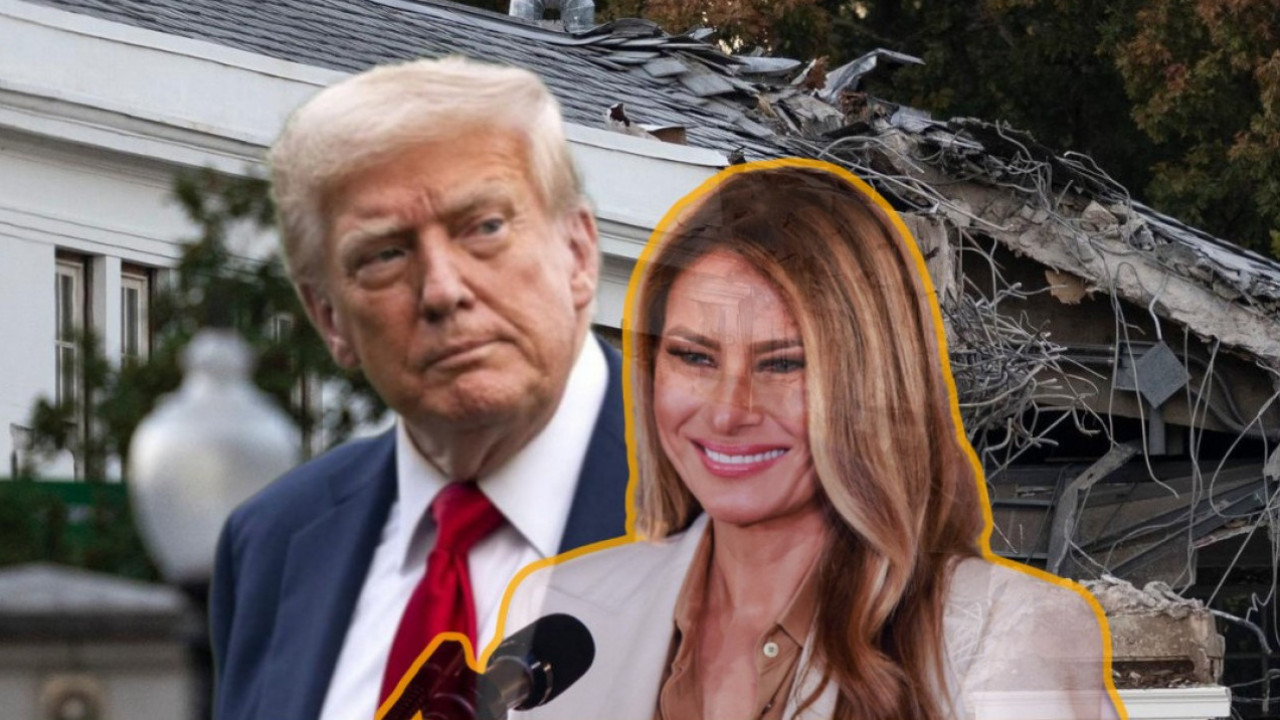DOK TRAMP RUŠI Vidite šta je Melanija napravila od Bele kuće