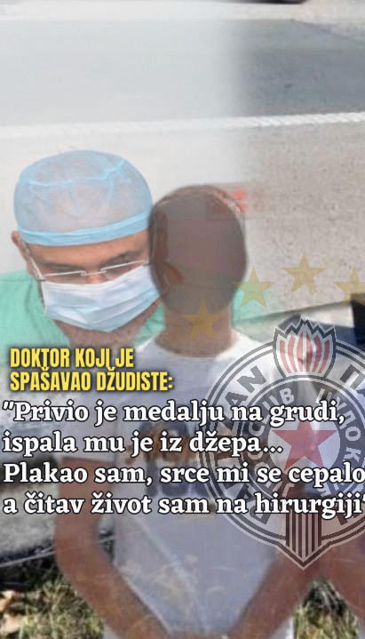 DR KOJI JE SPAŠAVAO DŽUDISTE Privio medalju na grudi,jecao sam