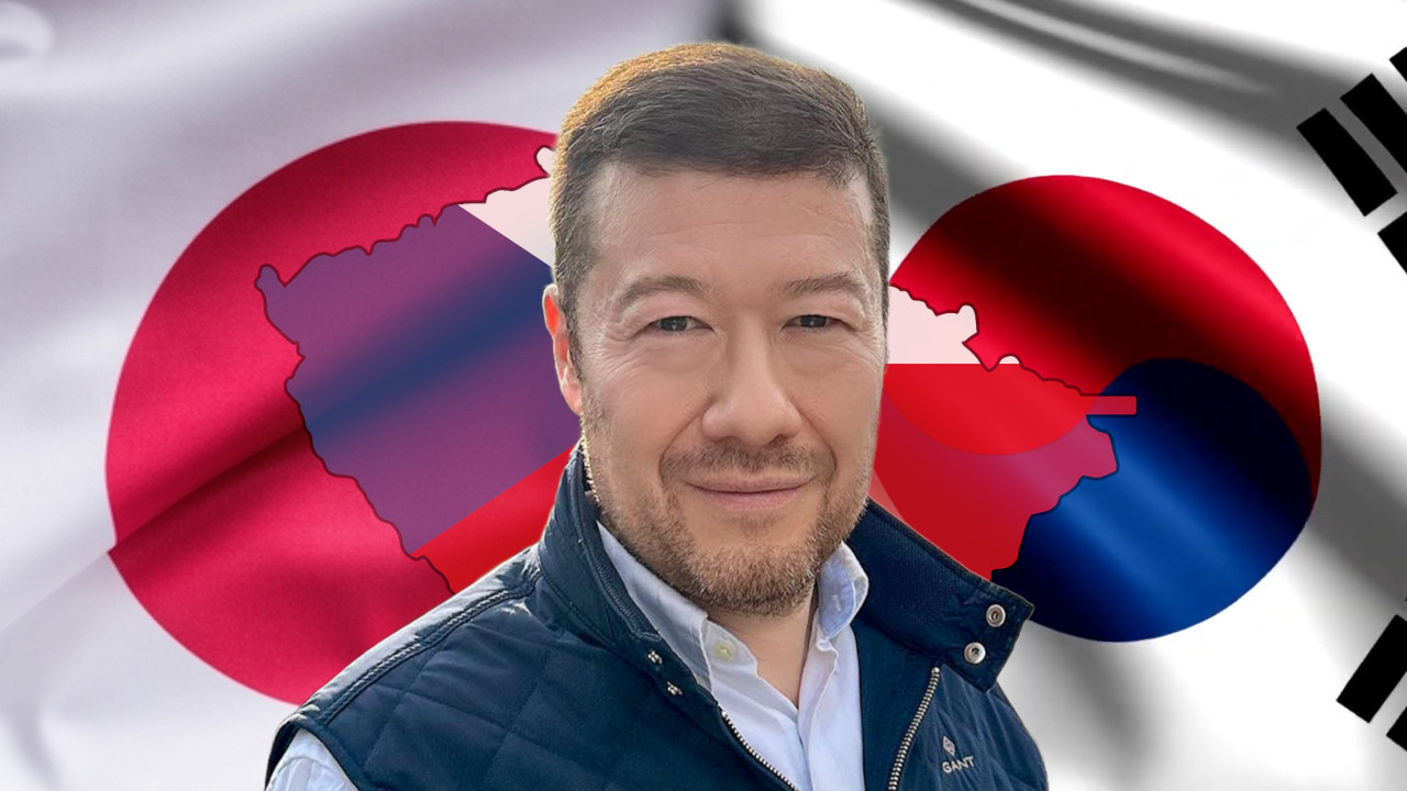 ОТАЦ ПОЛУЈАПАНАЦ ПОЛУКОРЕЈАЦ Окамура шеф скупштине ЕУ земље?