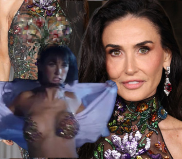 KADAR ZAPALIO SVET: Demi Mur pokazala atribute BEZ VEŠA