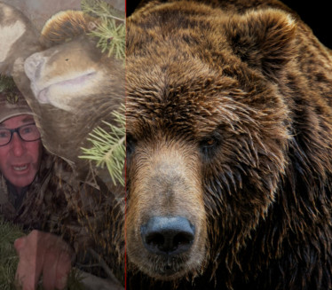 ЗАВУКАО СЕ У ПЕЋИНУ, А ТАМО...Мушкарац очи у очи са медведом