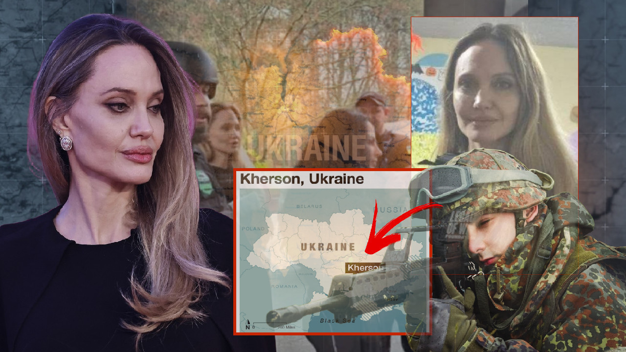 ŠTA ANĐELINA RADI U HERSONU? Tajna poseta, u UE ušla - PEŠKE